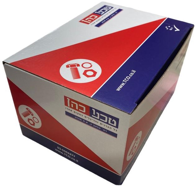 אריזה טכנו כהן כול הברגים והדיבלים במקום אחד